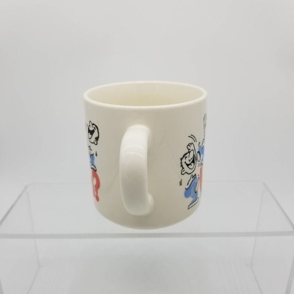 Vintage Grant Howard Office Humor Coffee Mug YOU WANT THIS WHEN? Work Cup - Picture 7 of 9